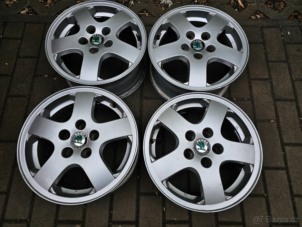 ALU kola disky 5x100 Škoda R14 Spirit Fabia