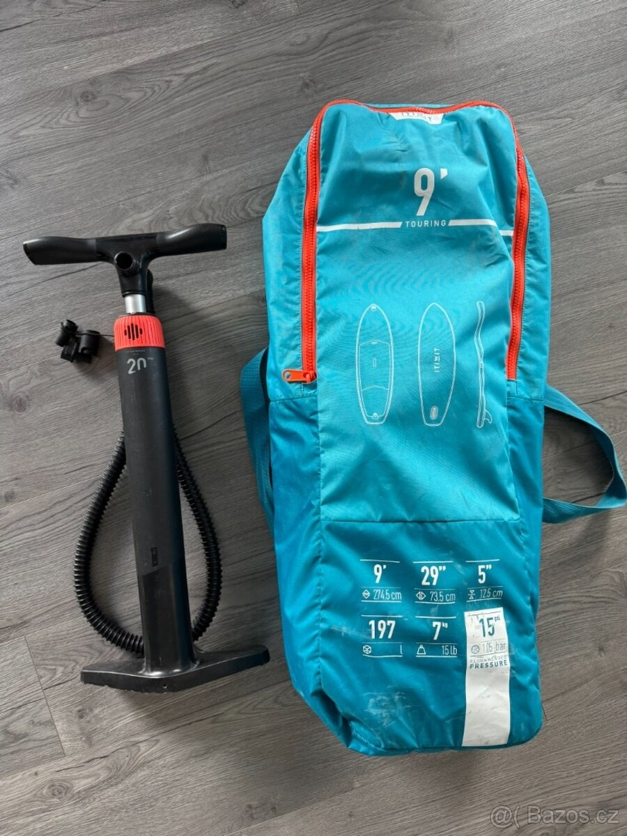 Paddleboard Itiwit 9' pumpa a pádla