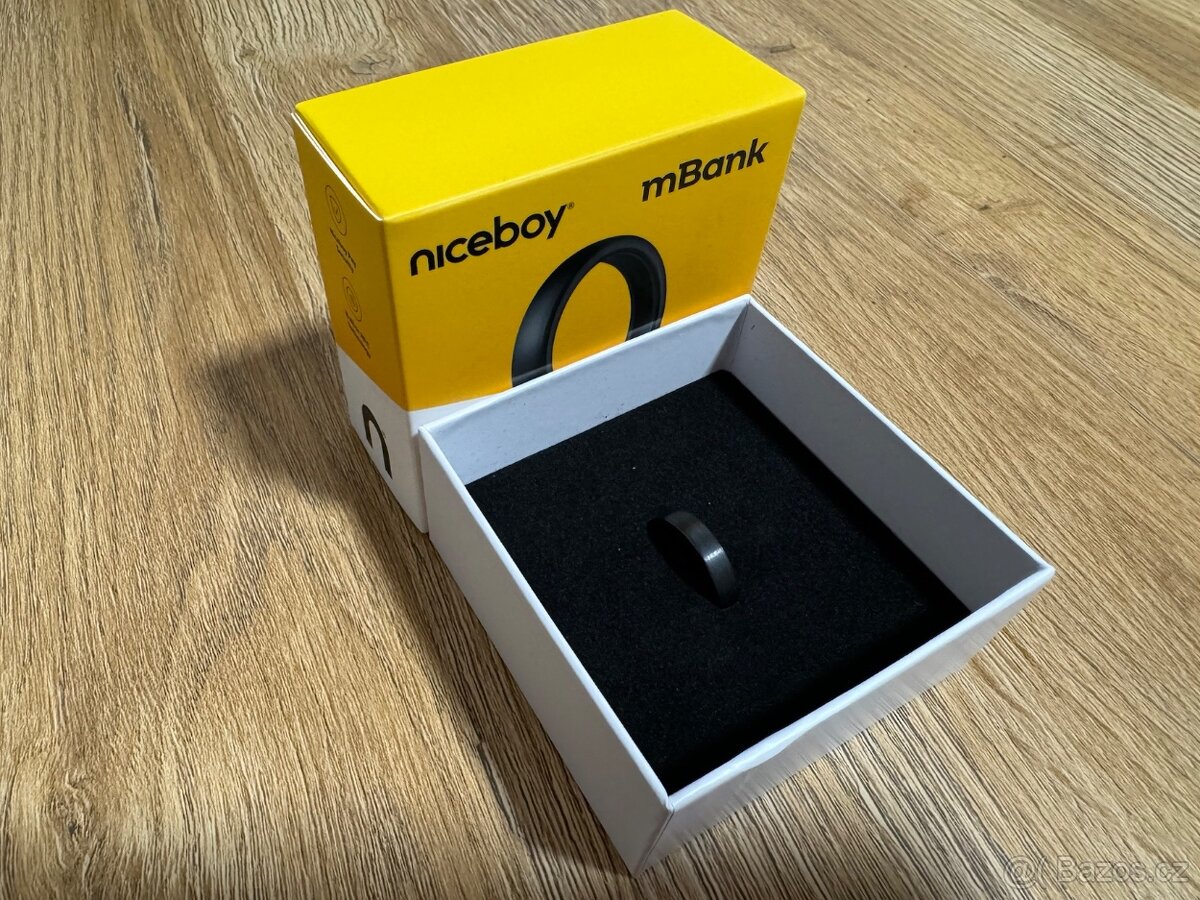 Niceboy ONE Brushed Black S10 – nový keramický platební prst