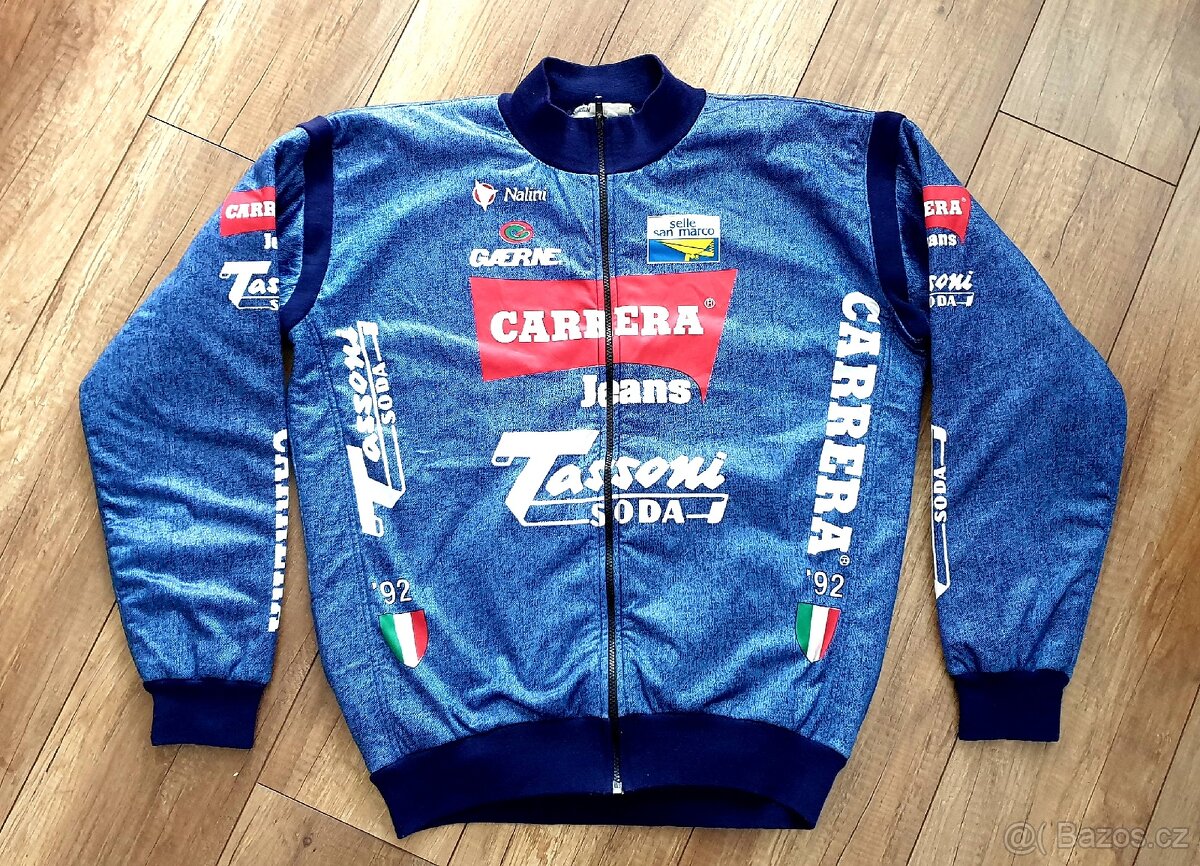 Cyklistická bunda Carrera Tassoni 1992