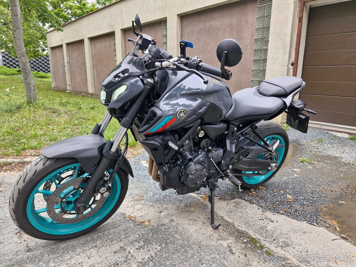 YAMAHA MT-07 2022 - Cyan Storm - 54kW