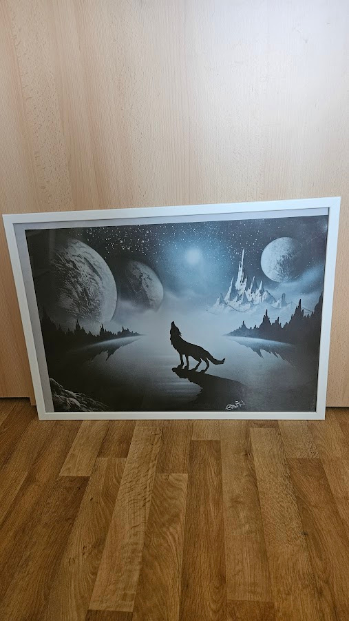 Prodám obraz - stříkaný