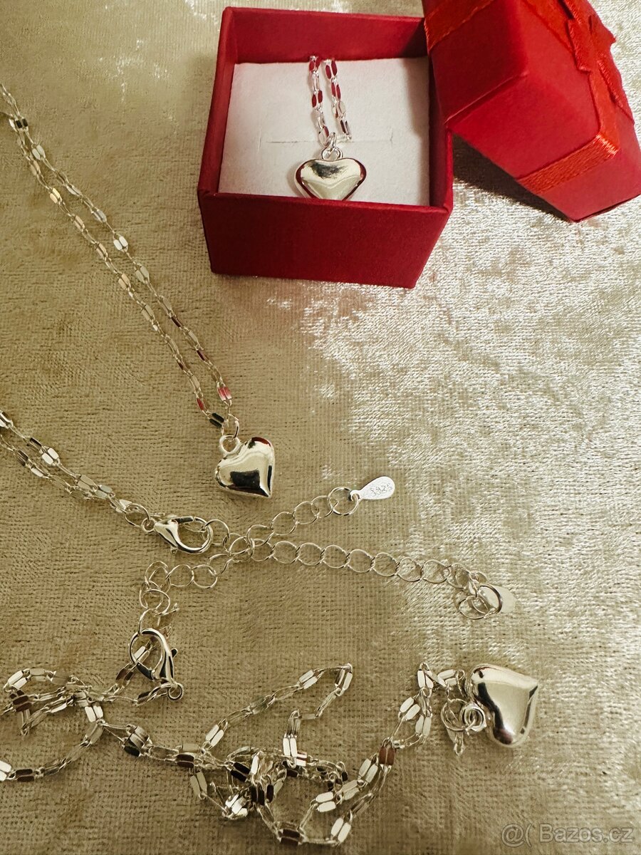 Přívěsek “Stříbrné srdce”