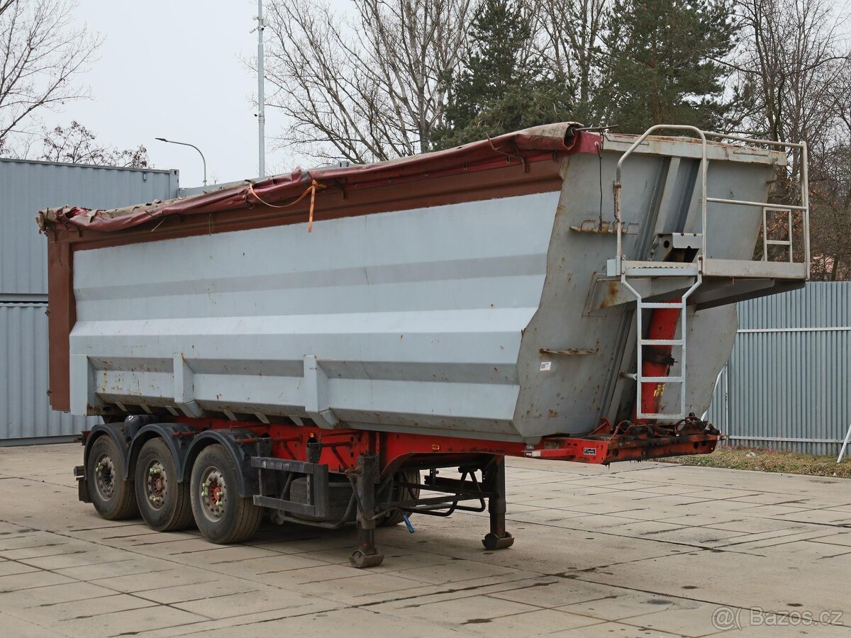 Kempf SKM 35/3, HARDOX, 55 CBM, KRYCÍ PLACHTA, ZVEDACÍ NÁPRA