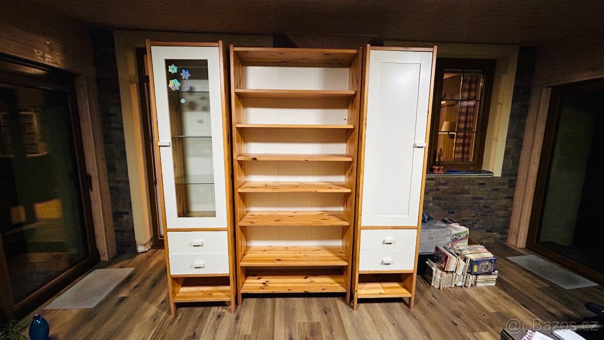 Set skříně a knihovna (IKEA Tunhem)