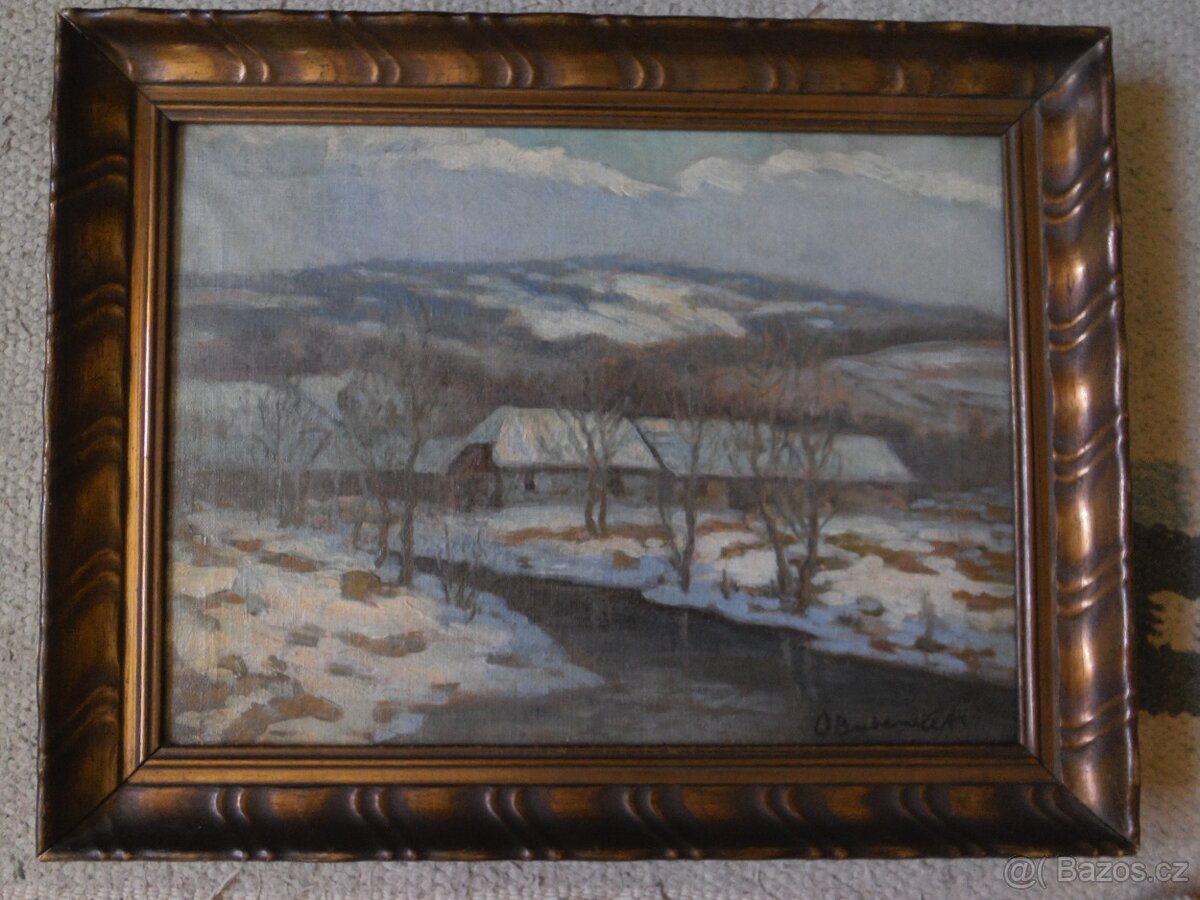 Zimní krajina - Ota Bubeníček