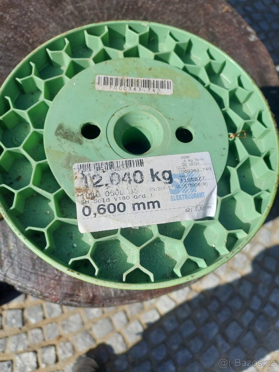 Měděný drát 0,6mm