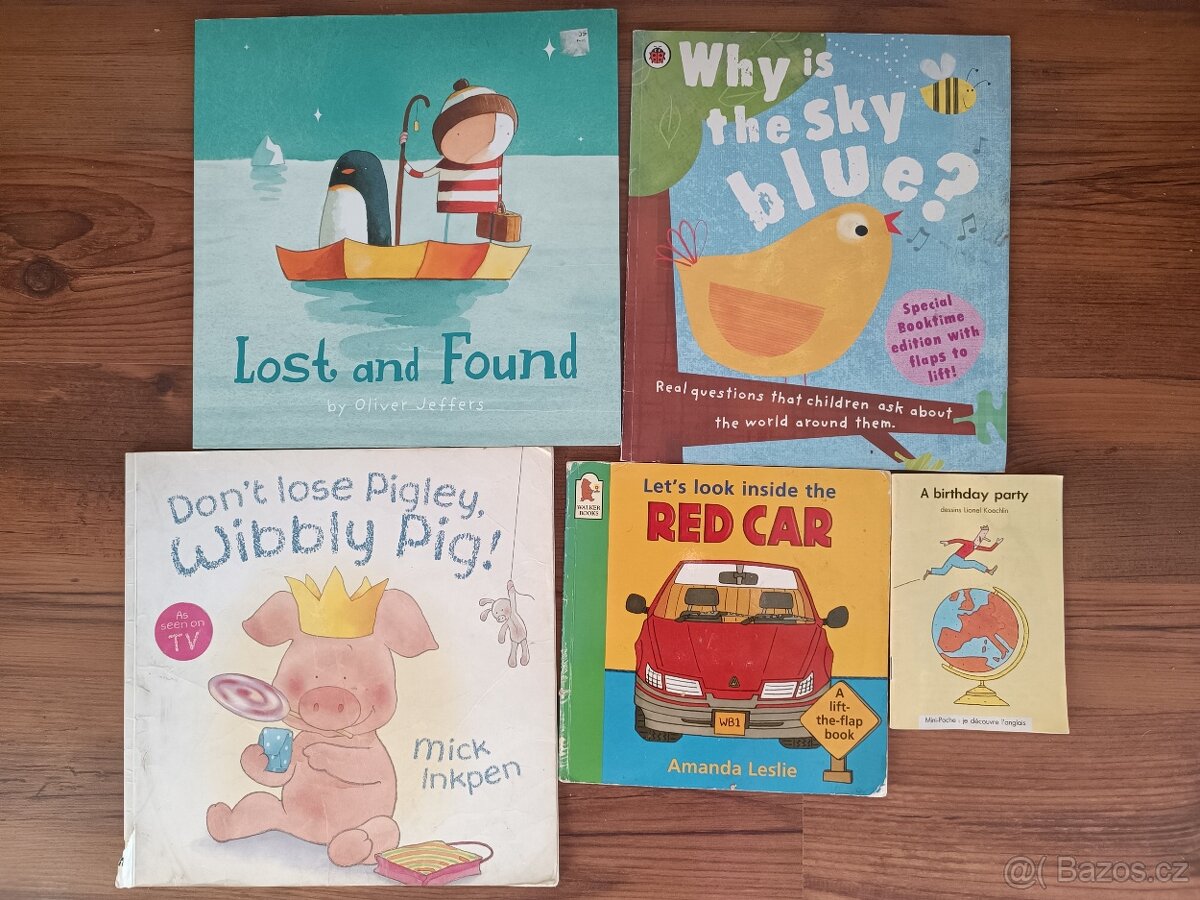 Anglické knížky pro malé děti