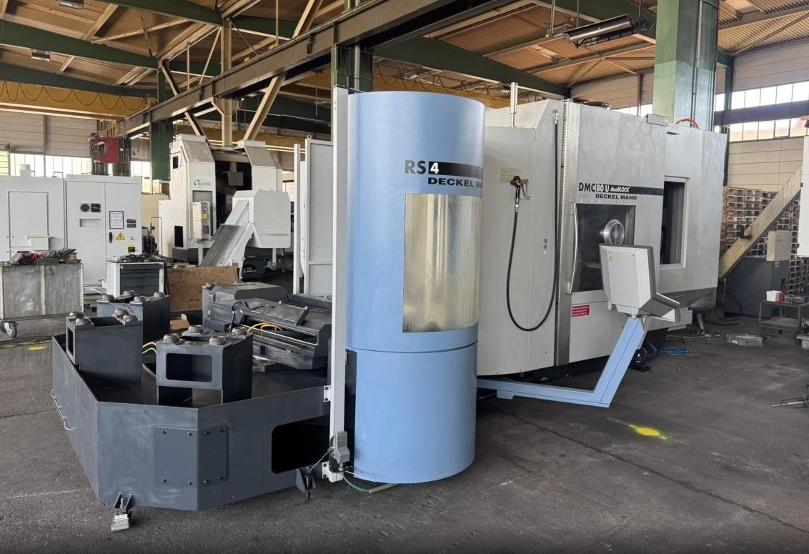 Obráběcí centra - pětiosá DMC 80U duo BLOCK