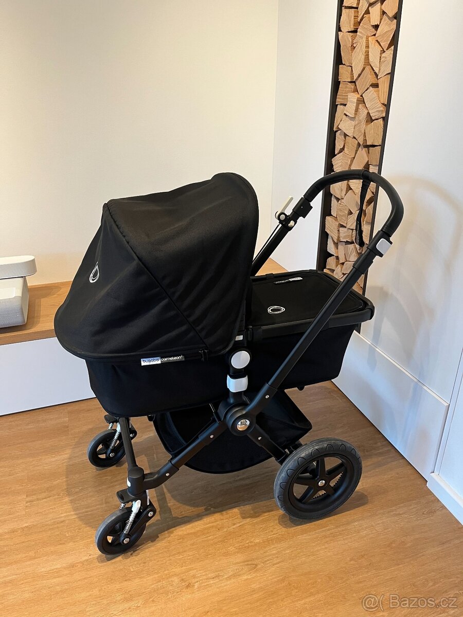 BUGABOO Cameleon3 Plus Black - Kompletní kočárek
