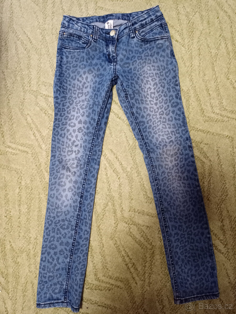 Dívčí rifle(džíny) zn.Here+There vel.152