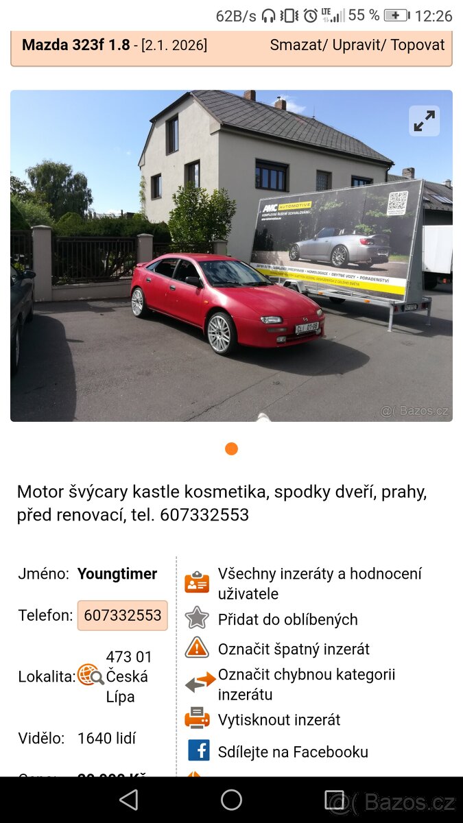 Mazda 323f 1.8