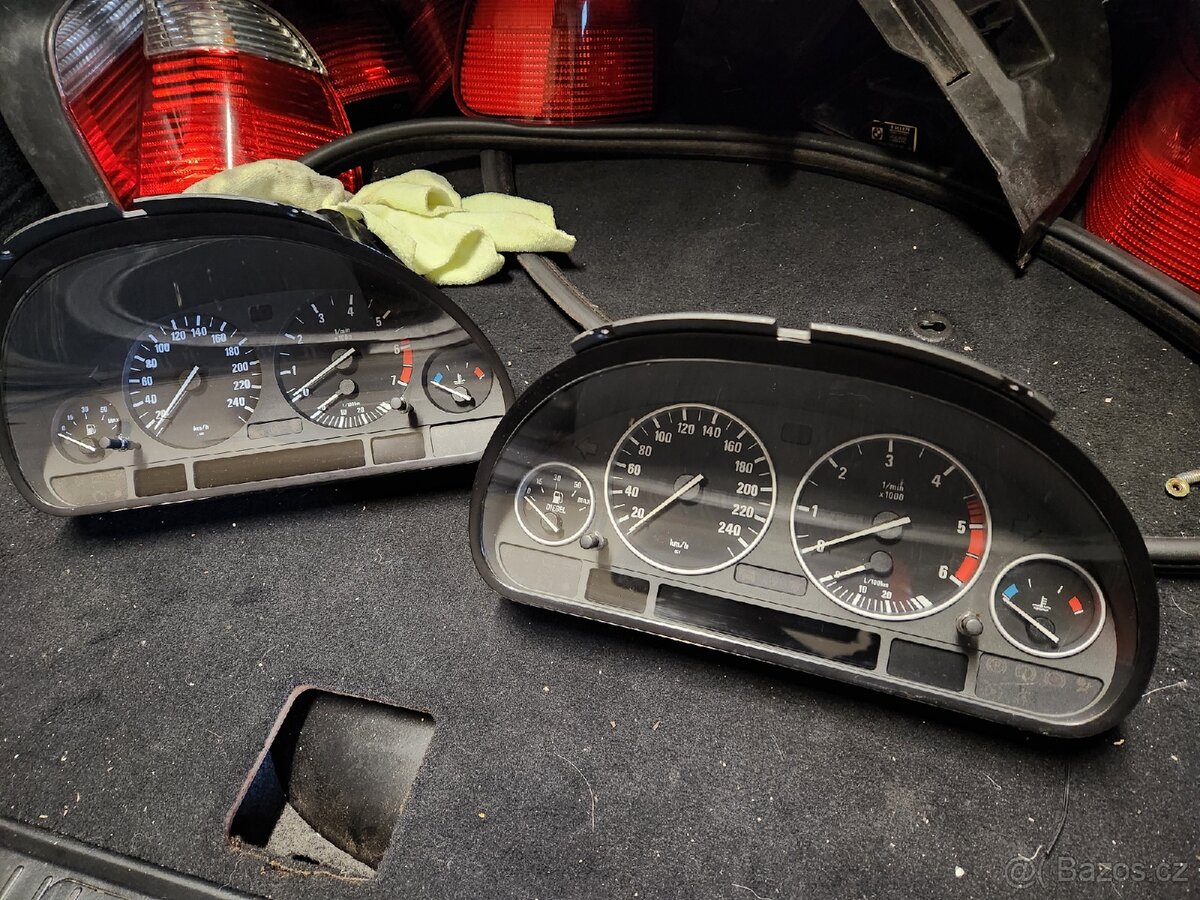 BMW E39 E38 E53 budíky TOP