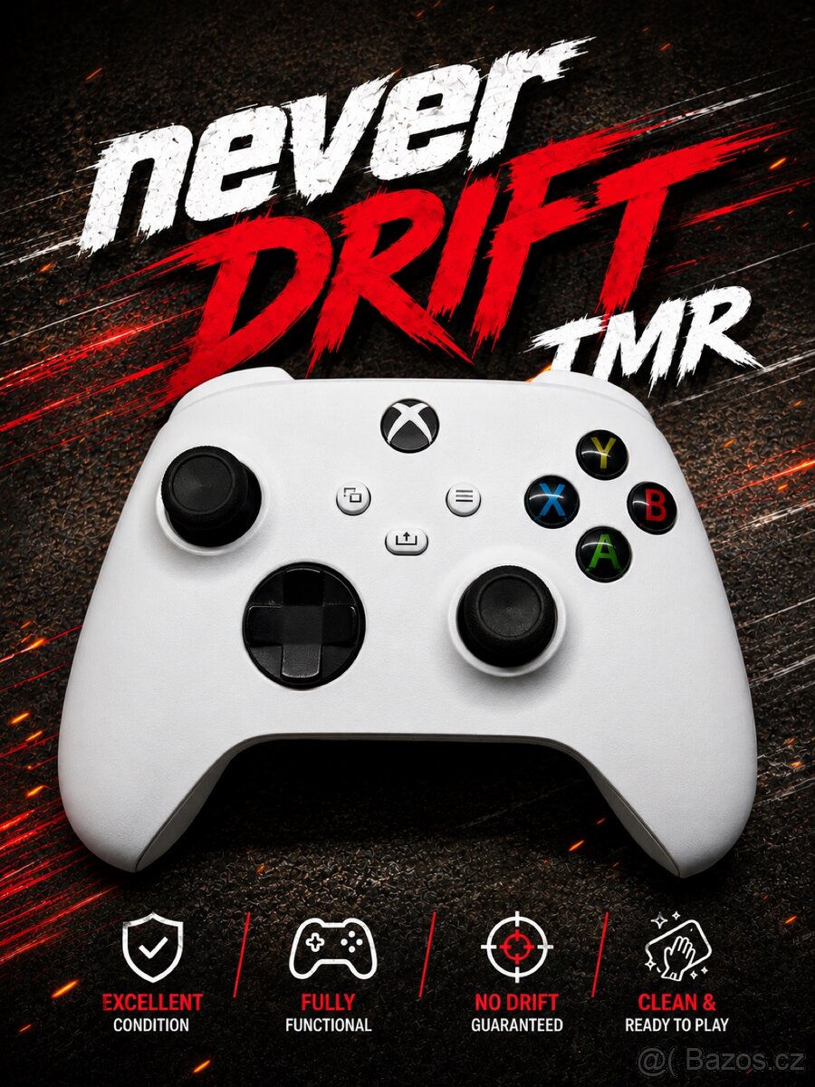 Ovladač Xbox Series TMR Robot White.