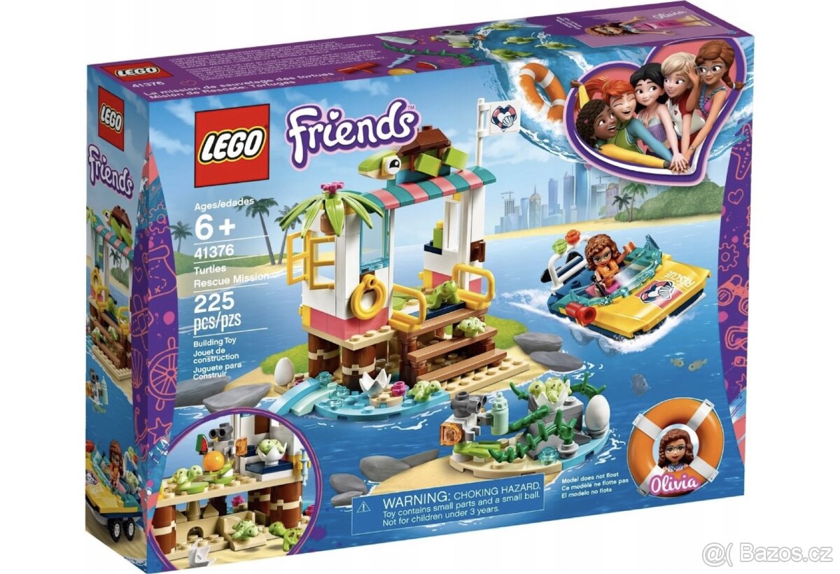 LEGO FRIENDS 41376 Želví záchranná stanice