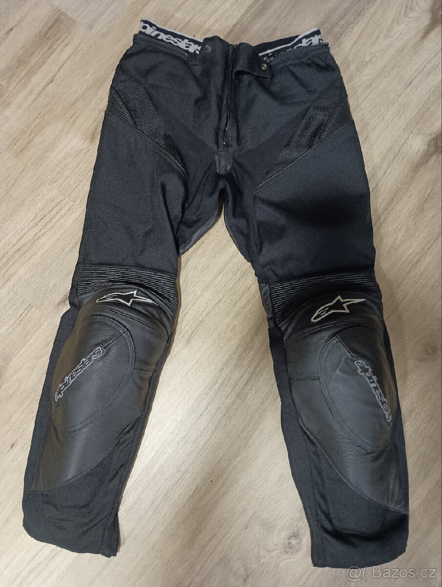 Kalhoty Alpinestars kůže, vel. 48, bunda vel. 50