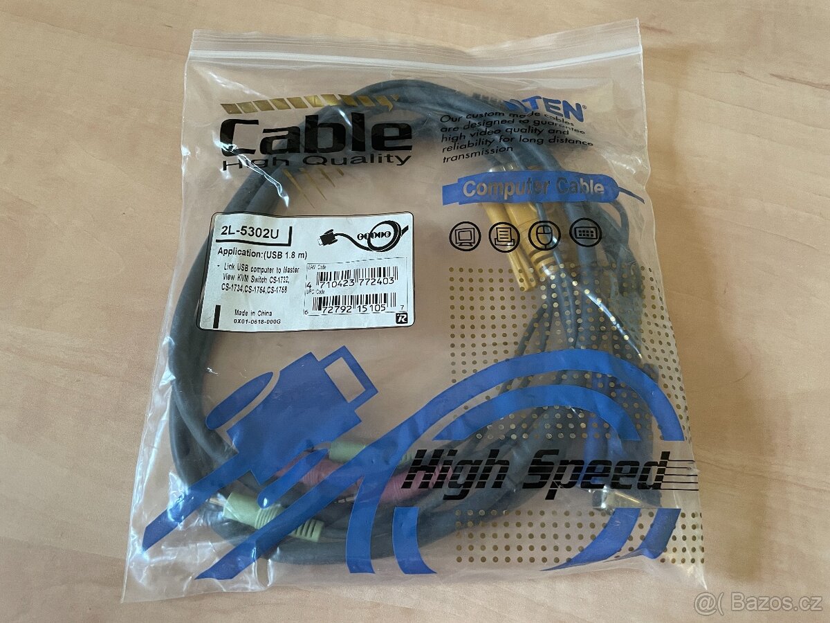 ATEN 2L-5302U datový kabel propojovací ke KVM