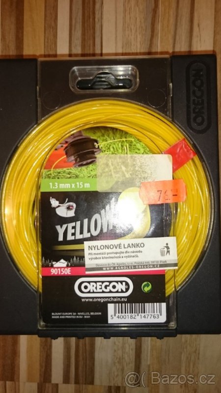 Nylonová struna Oregon 1,3mm 15m profil kulatý