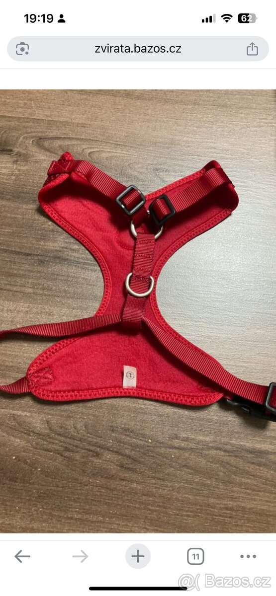 Postroj pro psy Active dogs mellow L 2x45-65cm. Použity max.