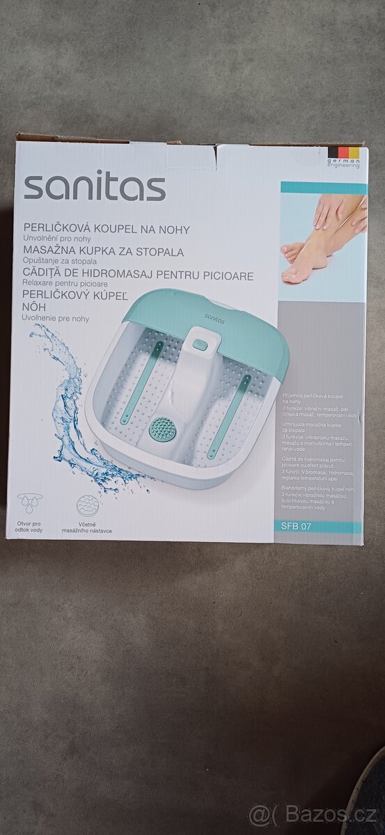 Perličková koupel Sanitas