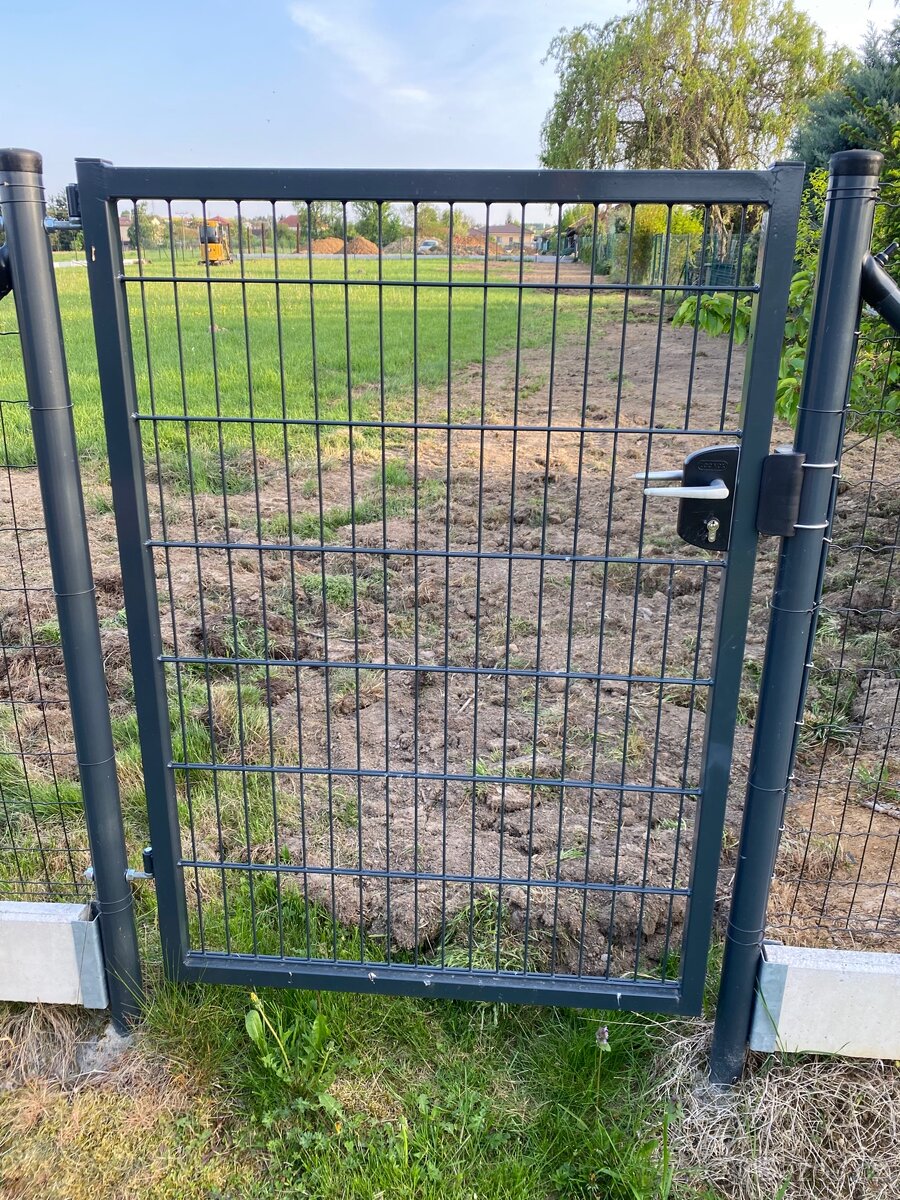 Vrátka svařovaný 2D panel, antracit