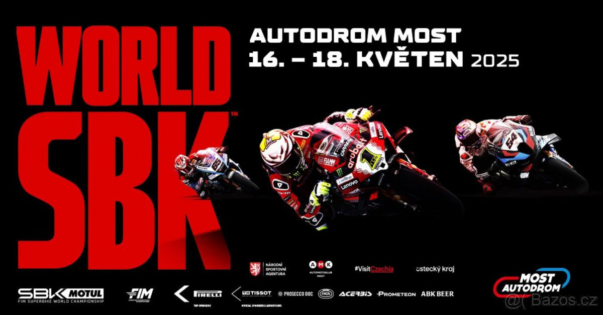 Vstupenky WSBK Most