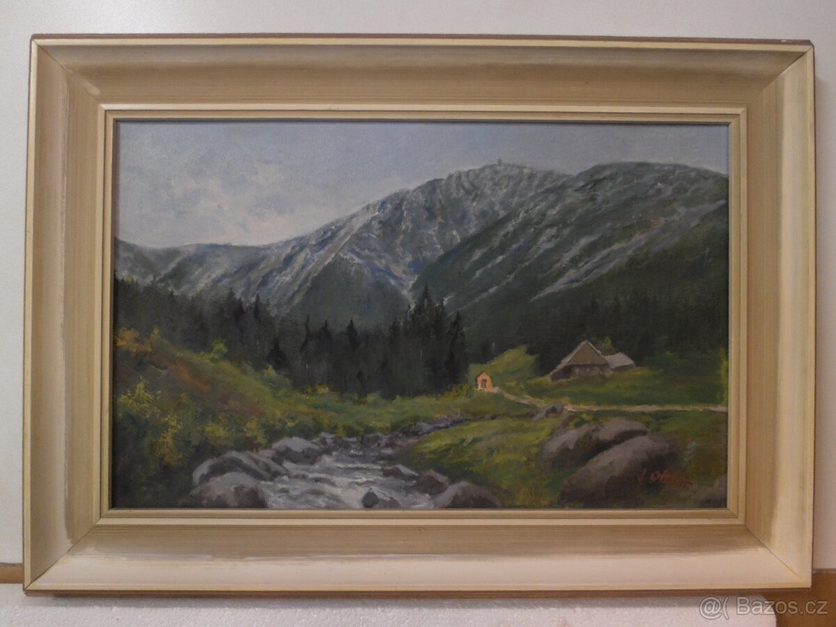 Horská krajina , Jaroslav Otmar 15.3.1901 Lomnice N Pop.