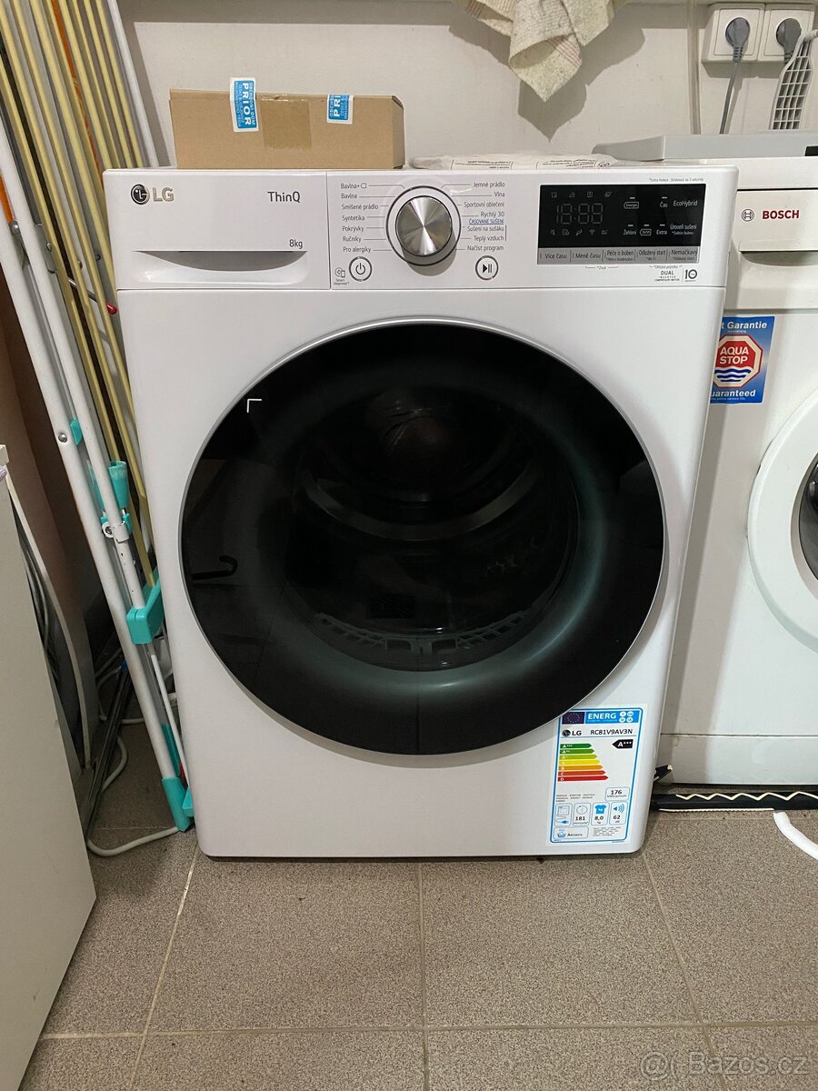 Sušička LG thingQ 8kg