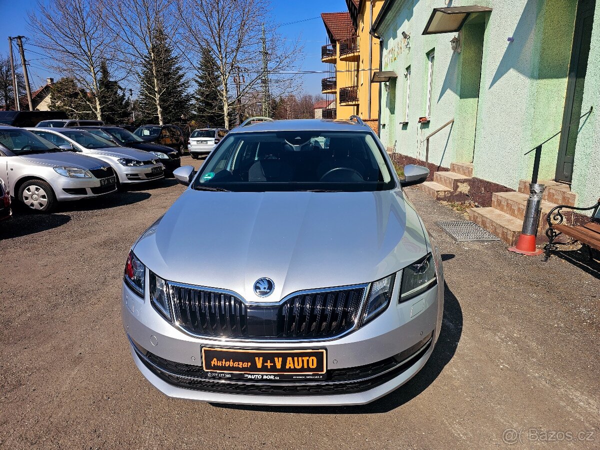 Octavia III 2,0TDi DSG 110KW Style+,2019,177tkm,NAVI,KŮŽE