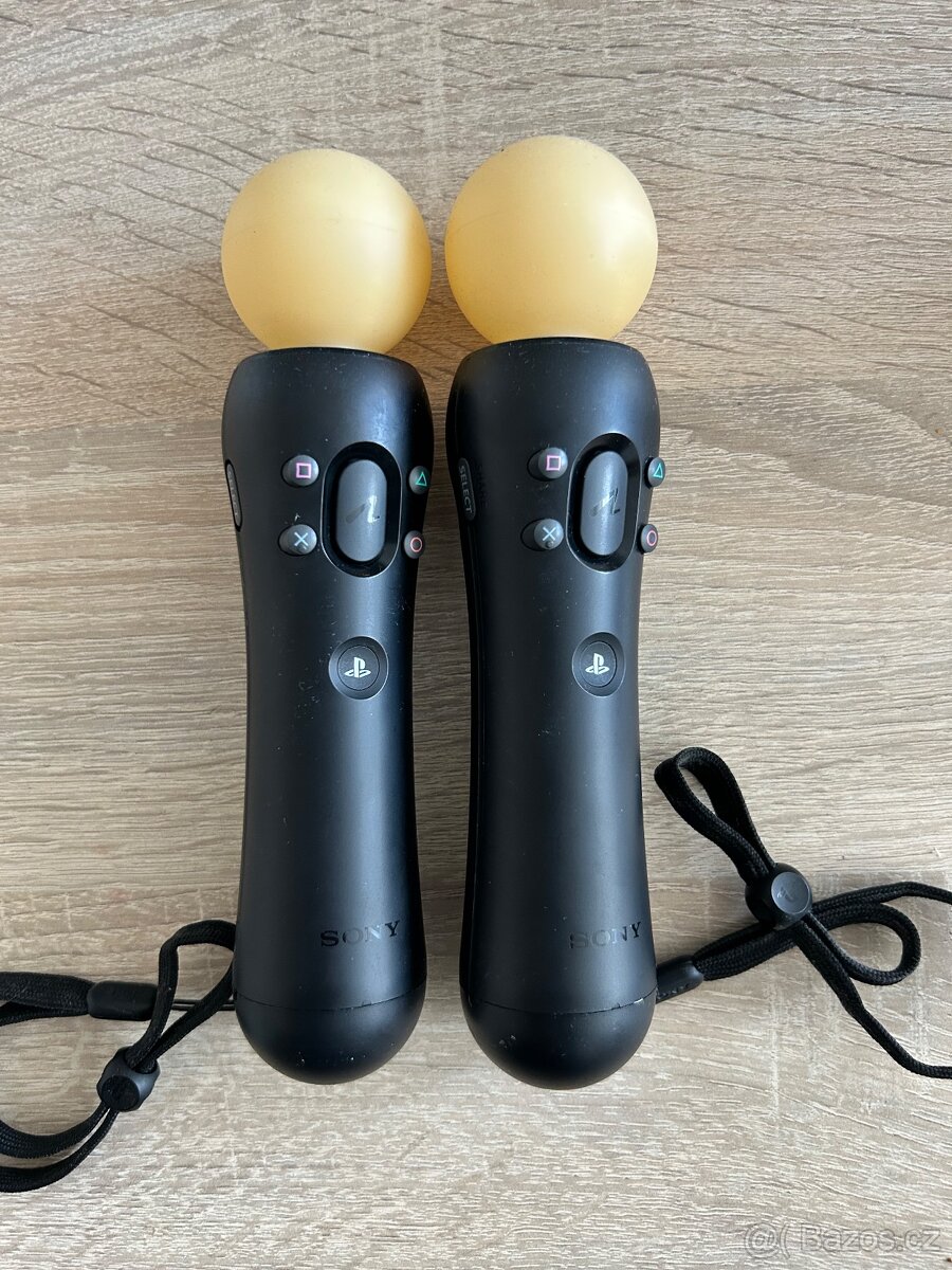 Pohybové ovladače na PS4