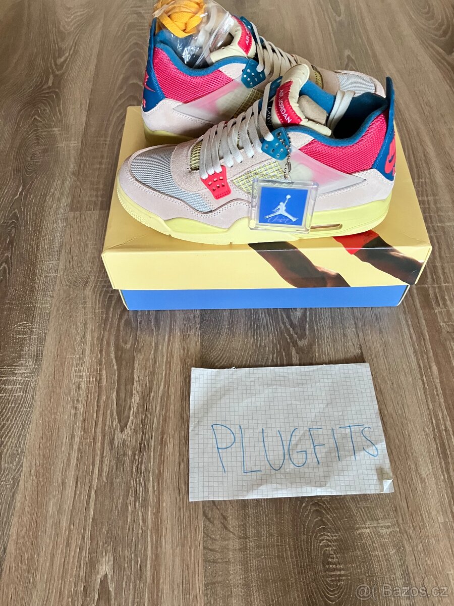Jordan 4 union x guava ice 1:1