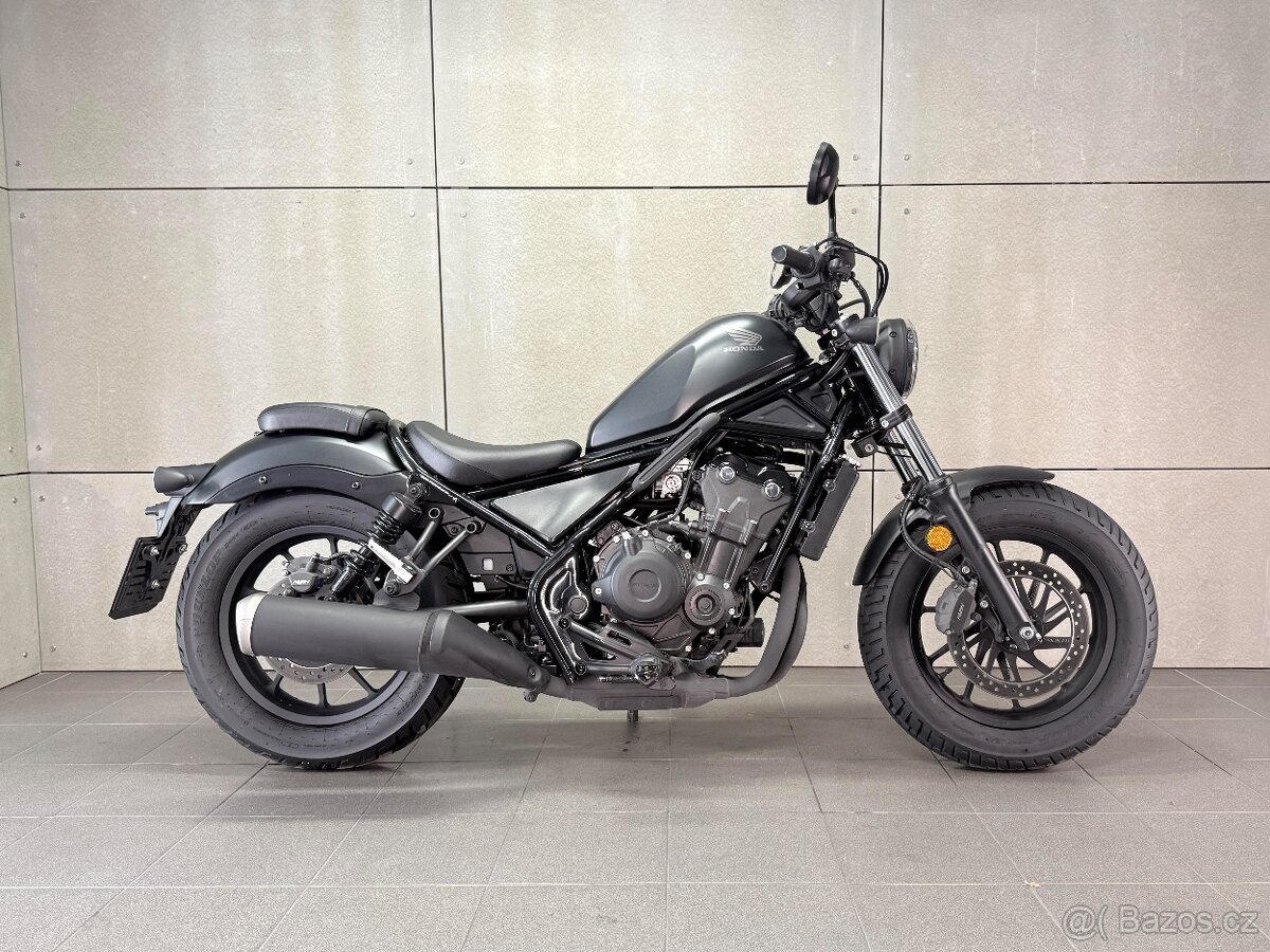 Honda CMX 500 Rebel ABS - ČR / 1.MAJ / JEN 4355 KM