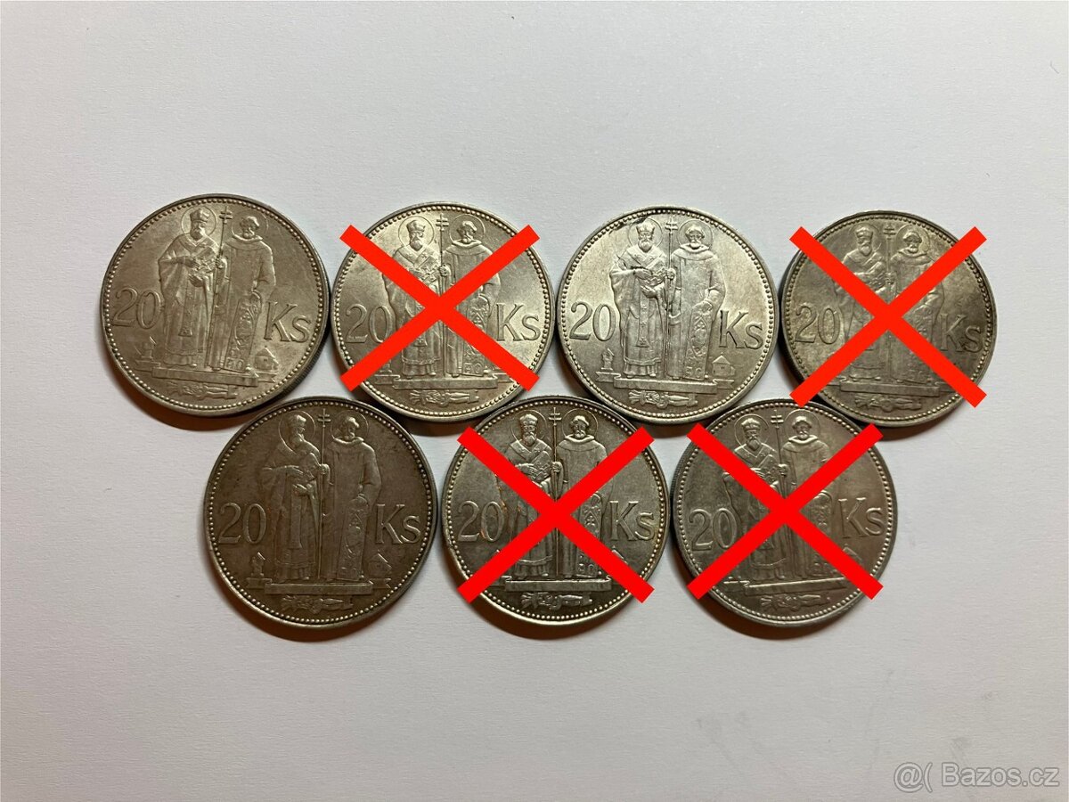 MAGNETICKÁ 20 koruna 1941 Slovenský Štát minca