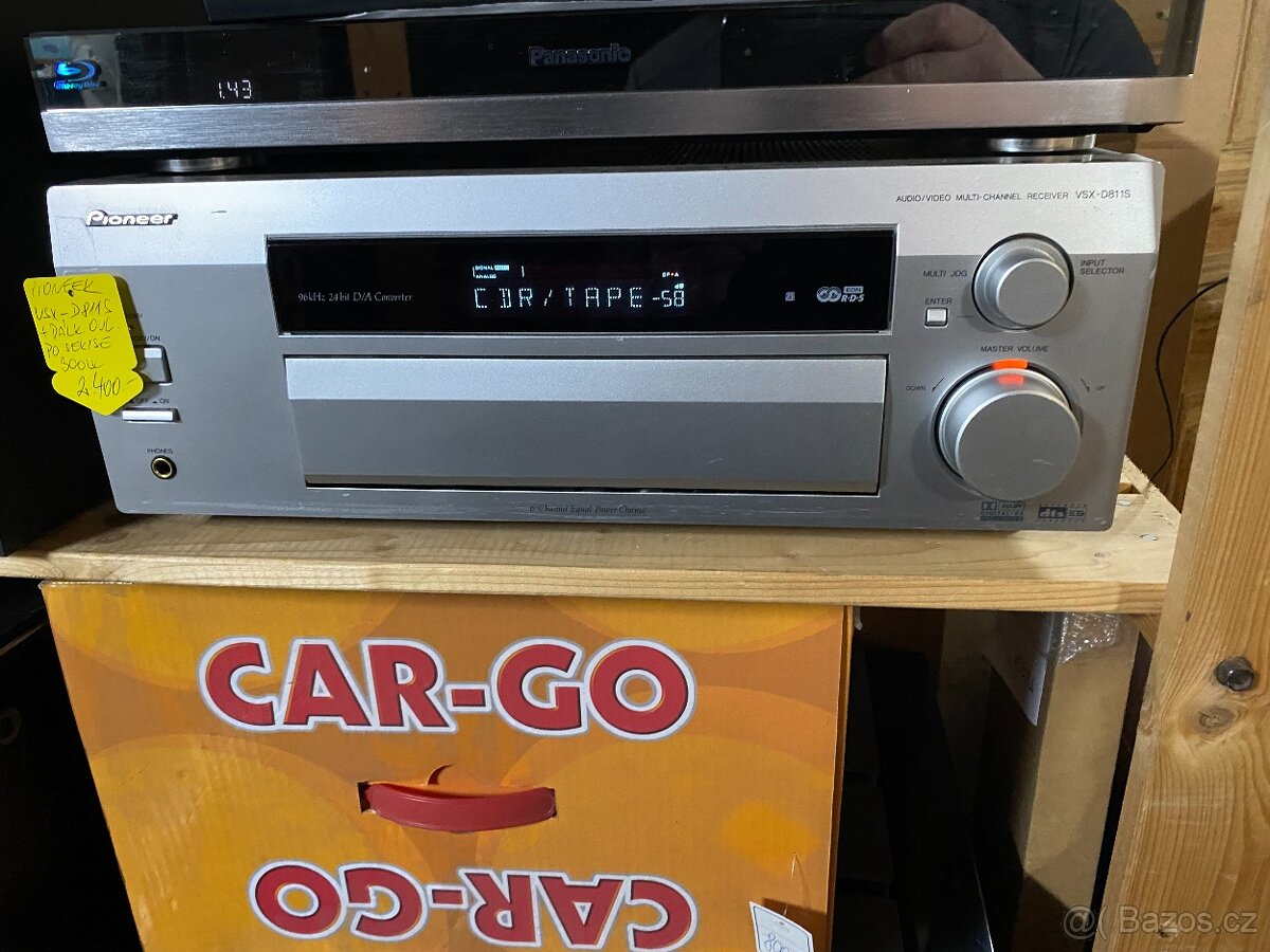 PIONEER RECEIVER VSX-D811S + ORIG. DÁLKOVÝ OVLADAČ