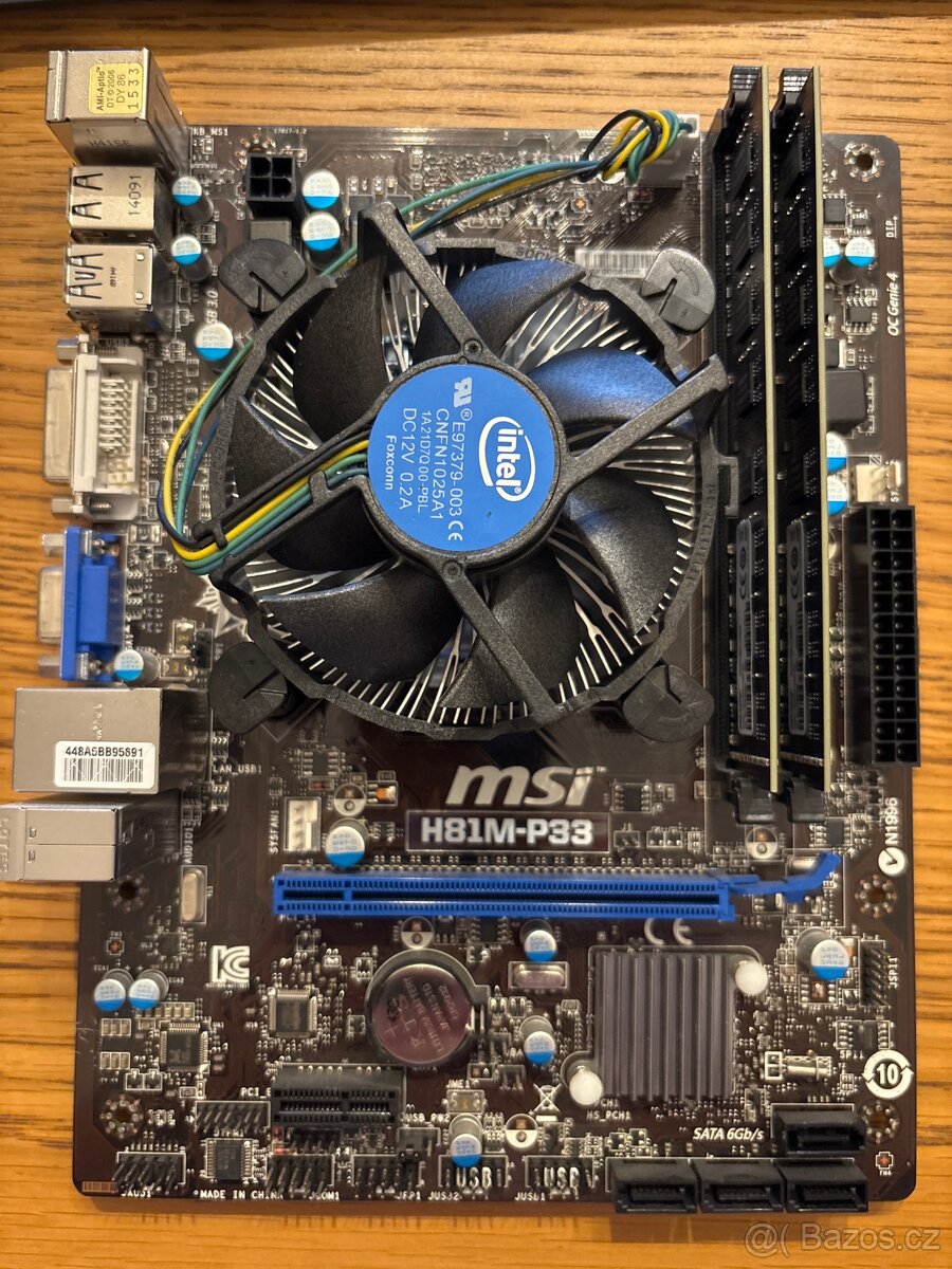 Základní deska MSI H81M-P33