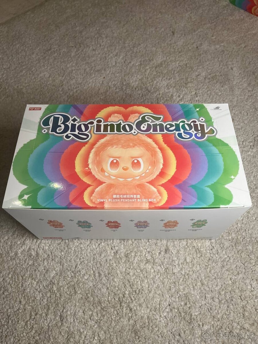 Pop Mart Labubu – Big into Energy, originální box (6 figurek