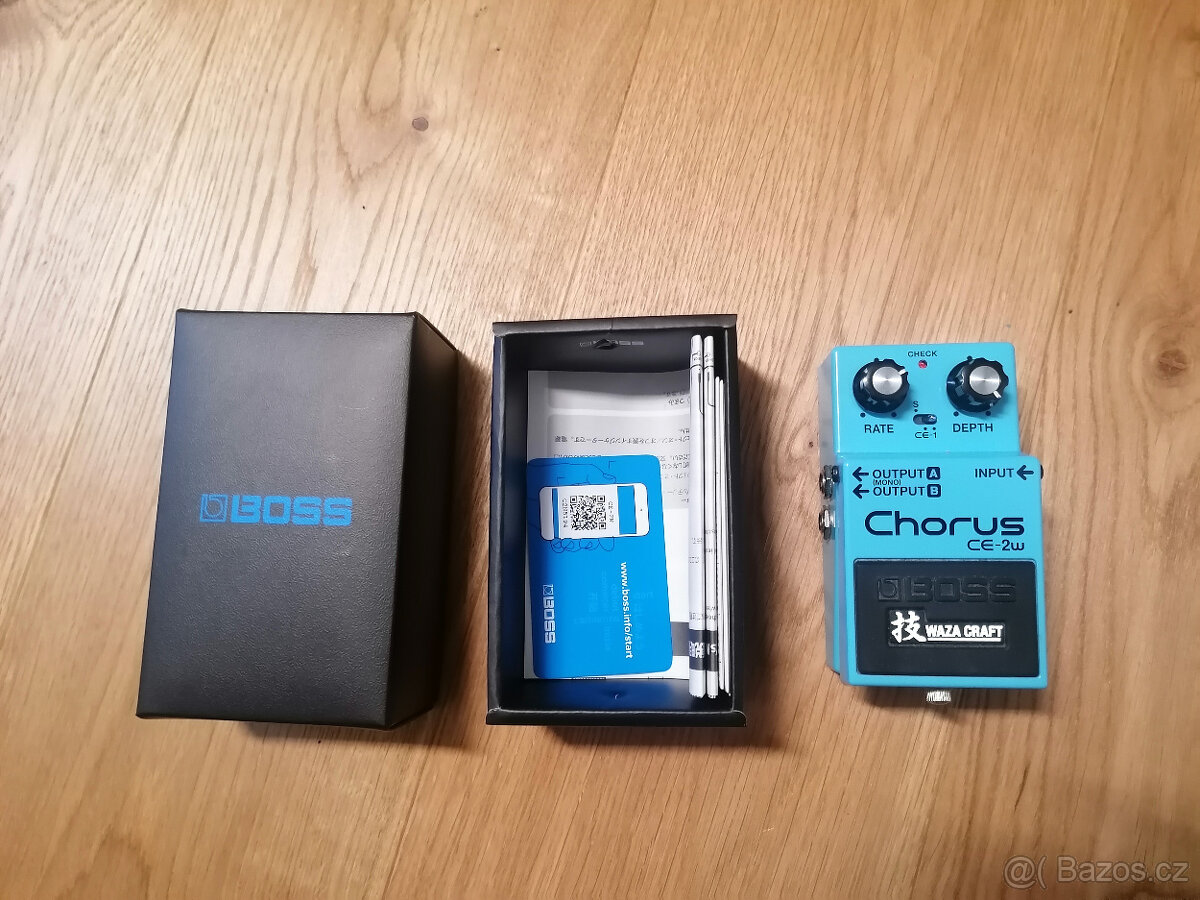 Pedálový efekt CHORUS Boss CE-2W