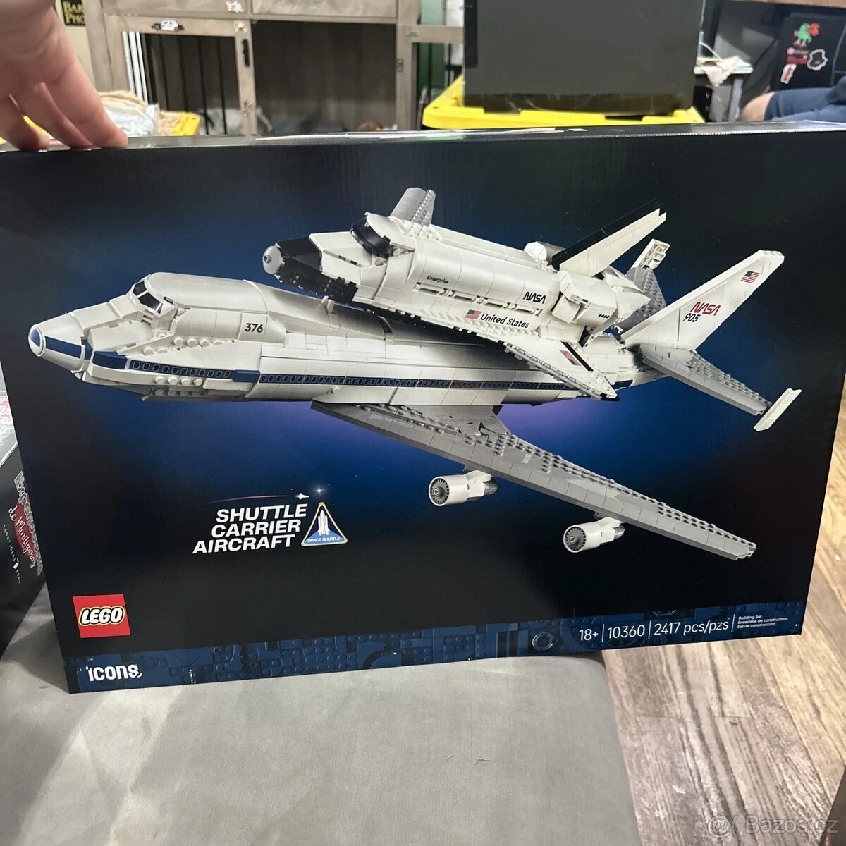 Nové LEGO Icons 10360 Letadlo pro přepravu raketoplánů