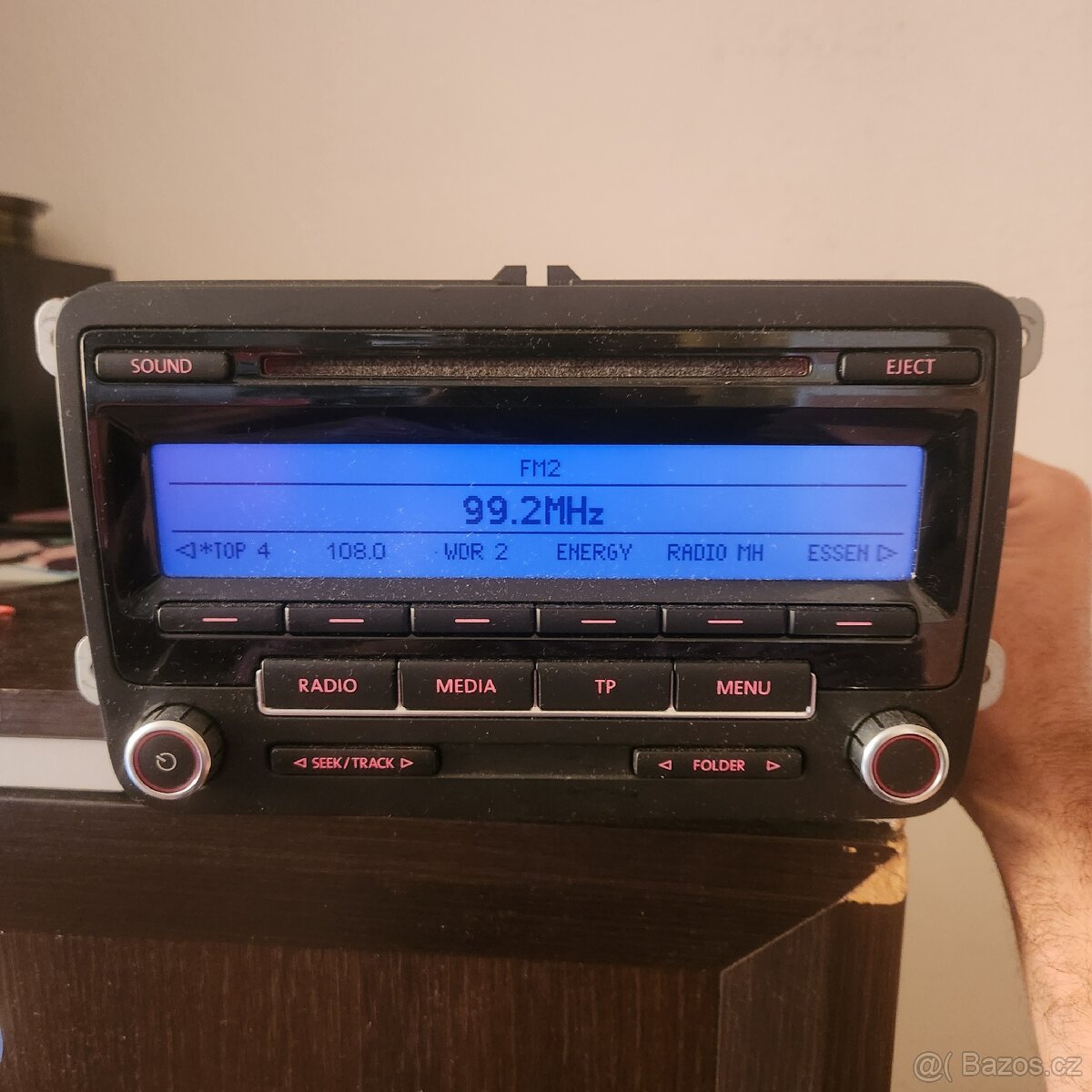 VW RCD-310 CD MP3 AUTORADIO GOLF PASSAT