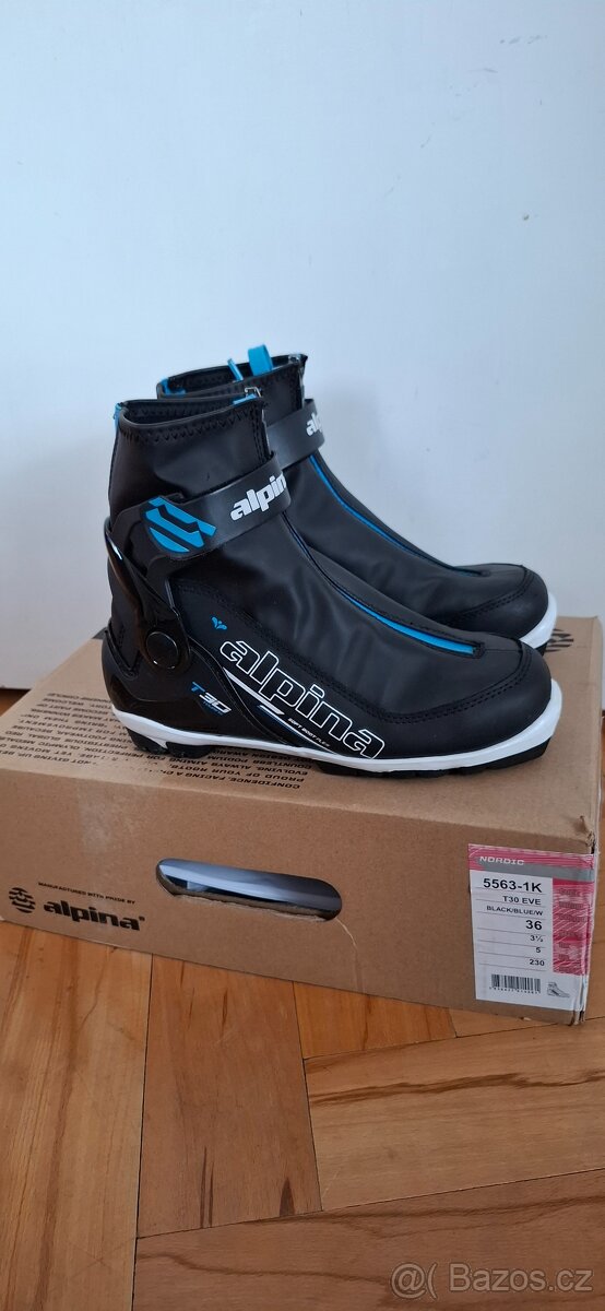 Zánovní běžkařské boty Alpina T30 vel. 36