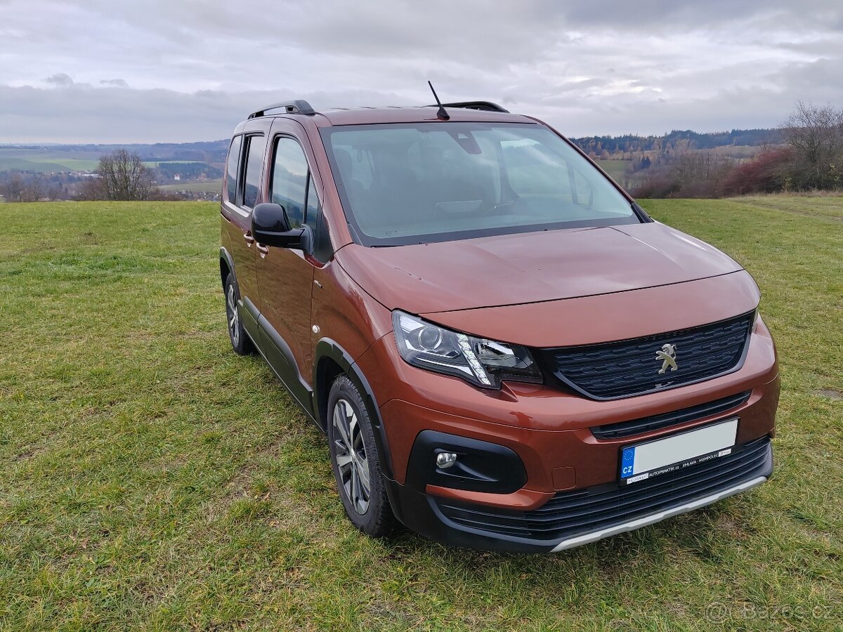 Peugeot Rifter 1.5 HDi 96kw GT line Bronzová barva
