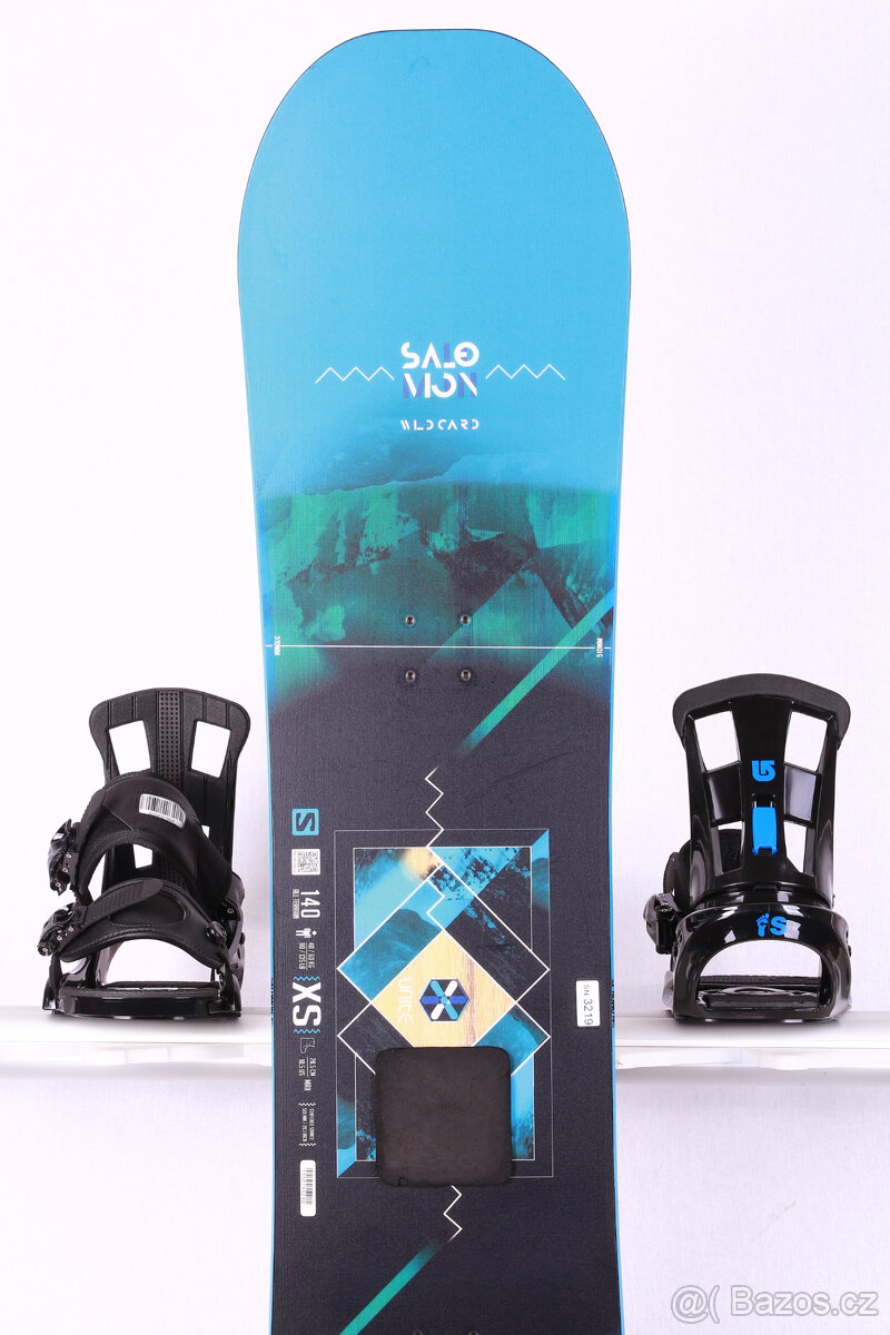Použity snowboard SALOMON WILD CARD UNITE