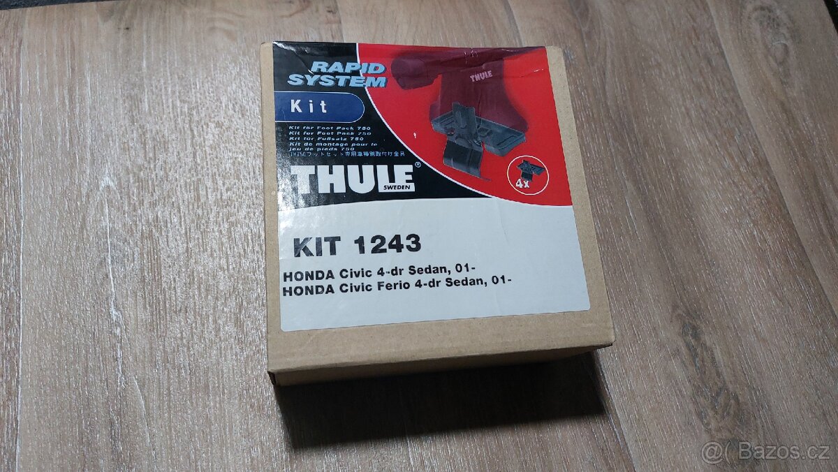 Kit Thule 1243 - HONDA Civic, 4-dr Sedan, 01-05