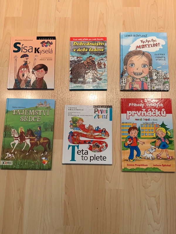 Dětské knihy 6 ks