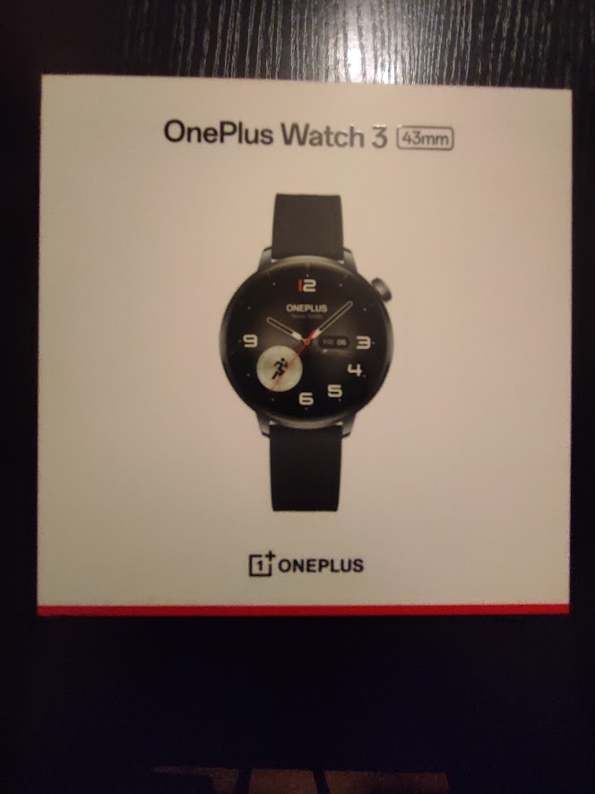 OnePlus Watch 3 43mm Black Steel Model:OPWE242