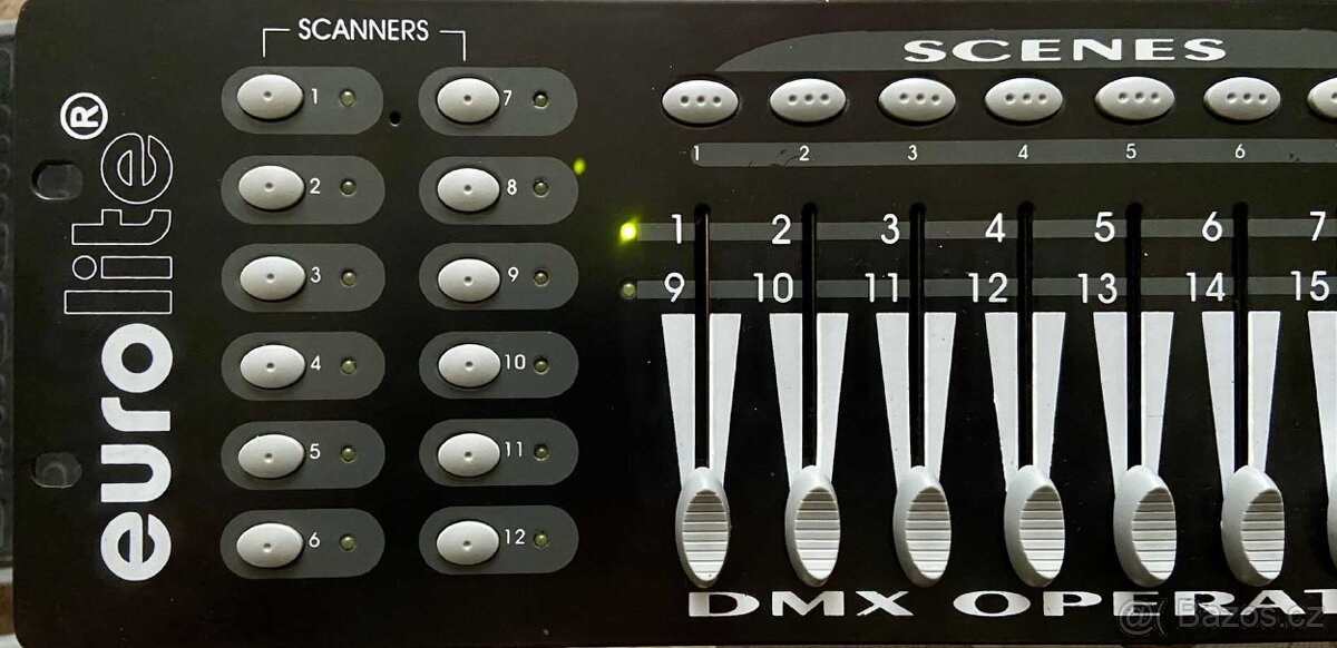 Prodám DMX svět. ovladač Eurolite