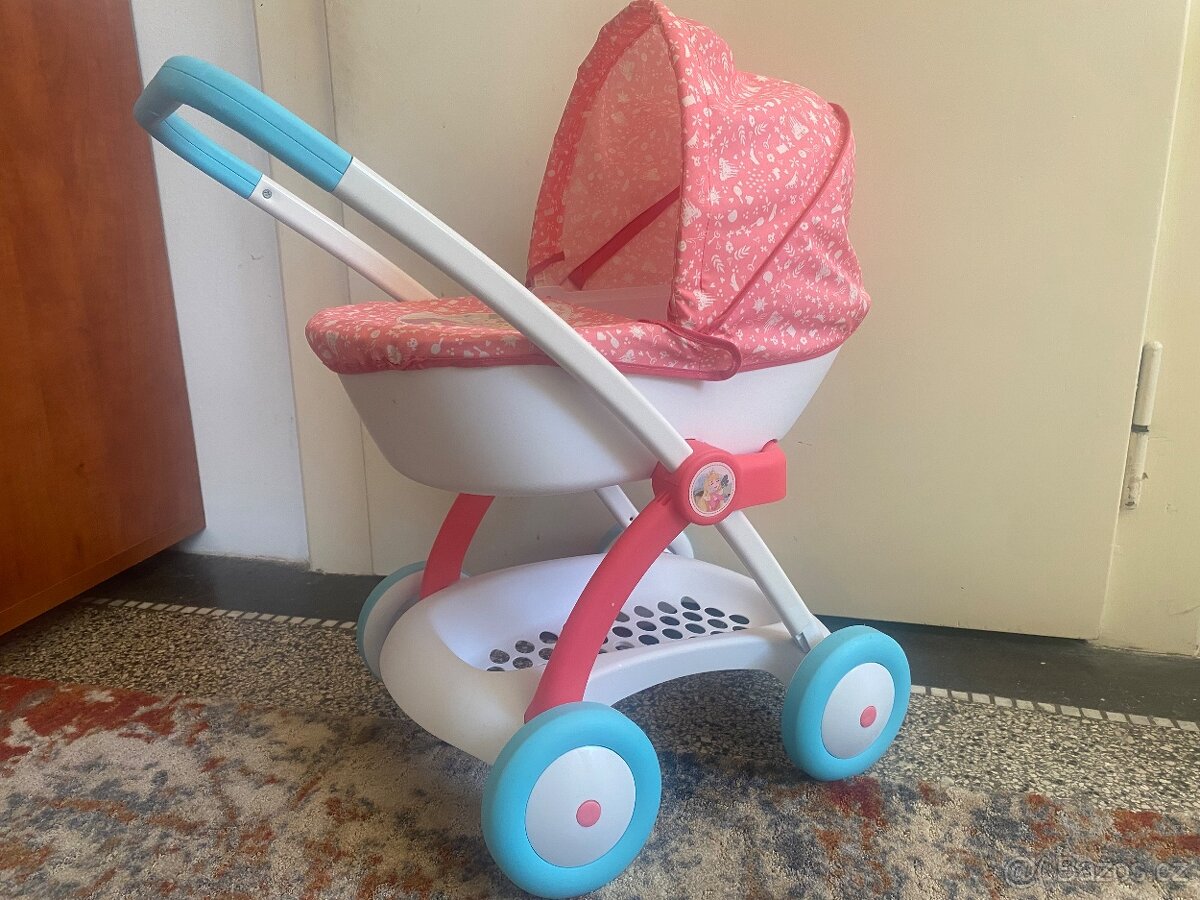 Kočárek pro panenky Pastel Princezny Disney Smoby