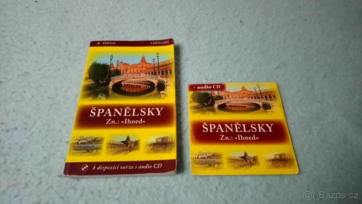 Spanelsky znacka ihned kniha+CD vratene POSTOVNEHO