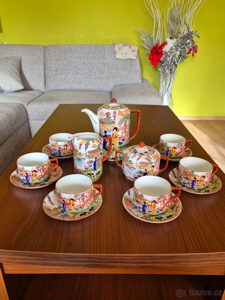 Japonský porcelán - čajový set