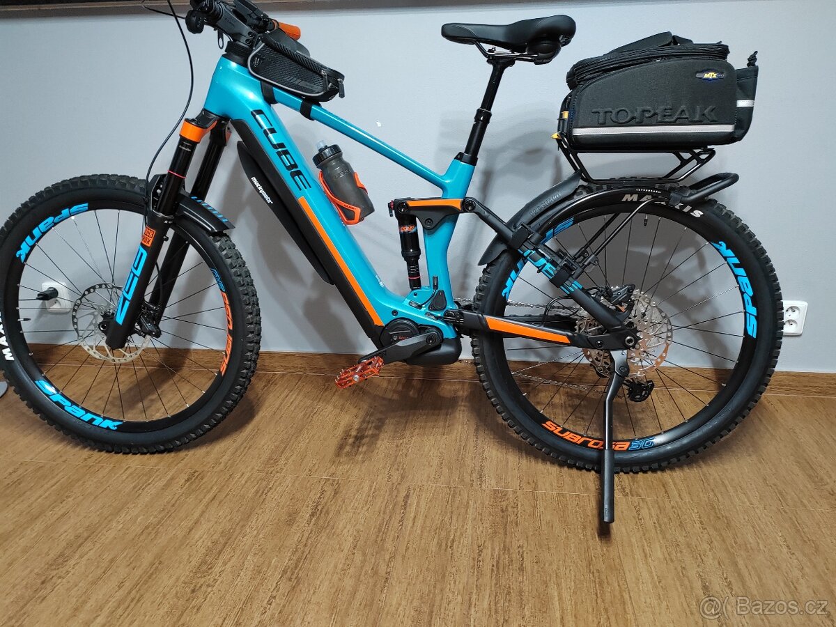 Cube Stereo Hybrid 160 HPC SL 750, 27.5 aquamarine´n´black